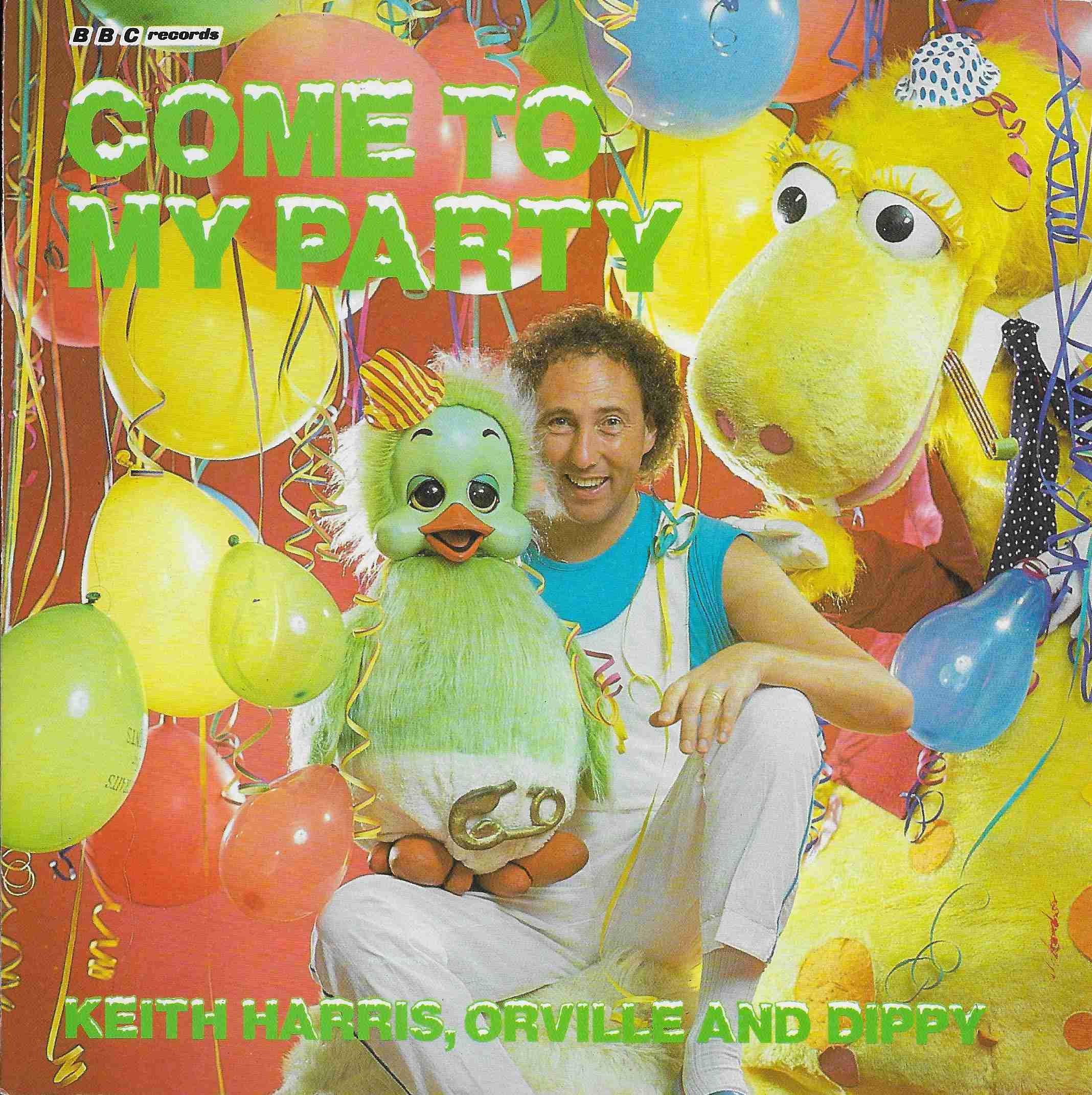 Picture of RESL 138 Come to my party by artist Bobby Crush / Keith Harris, Orville and Dippy / Keith Harris and Orville from the BBC records and Tapes library